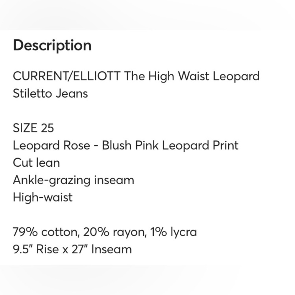 Current/Elliott jeans - Picture 6 of 7